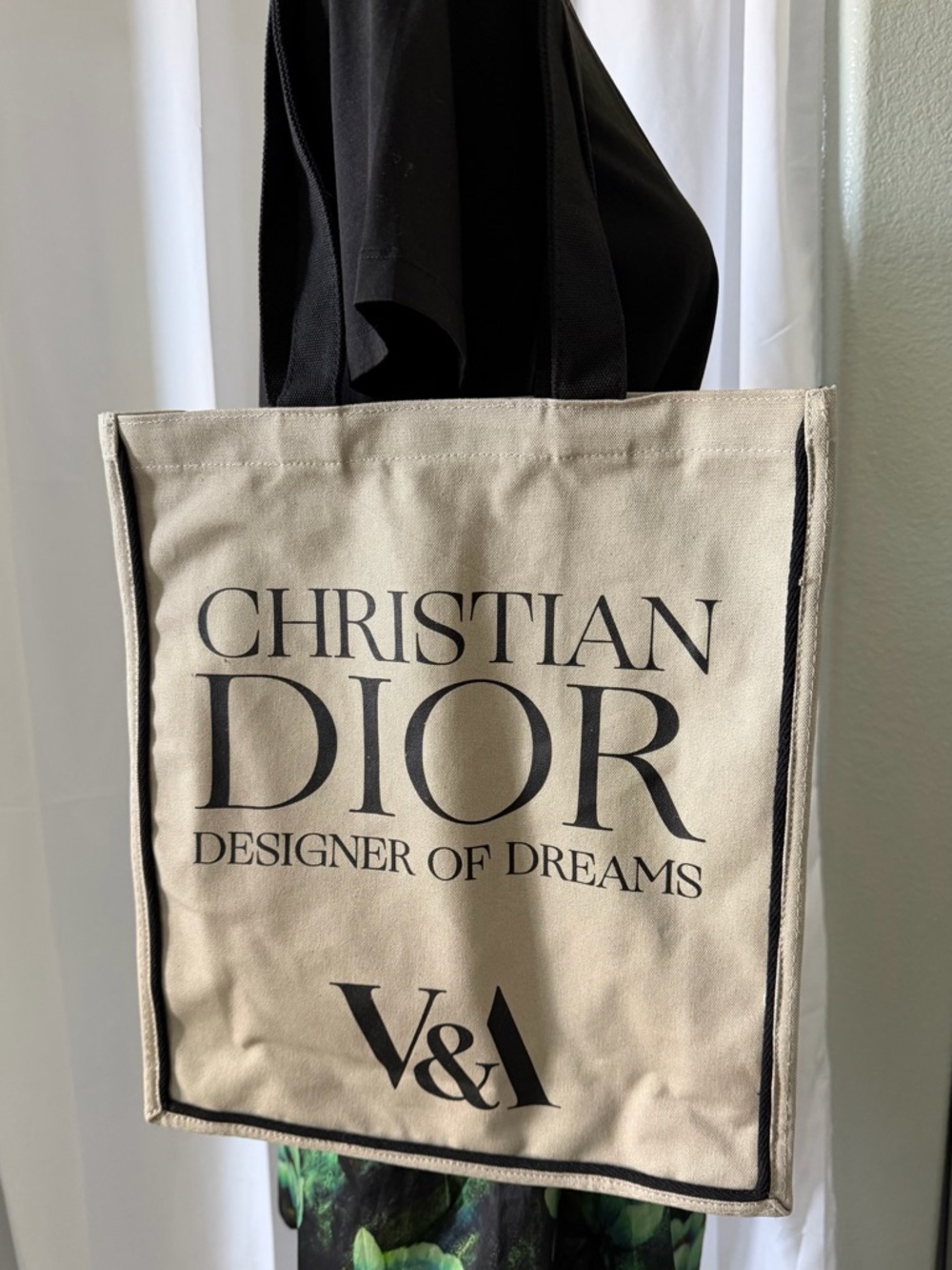 Christian Dior Designer of Dreams x V&A Canvas Tote Limited Edition Collectable
